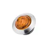 Luz Indicadora de Ancho de Camión, Luz Pequeña Electrochapada, Luz Lateral de Camión, Luz de Contorno de Compartimento, Luz de Señal, Luz Lateral Ojo de Águila de 3 LEDs