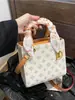 Bolsa Princesa Diana Vintage de Alta Qualidade para Mulheres 2026 Novo Modelo Bolsa de Ombro Transversal com Textura Versátil e Bolsa de Mão Elegante Estampada