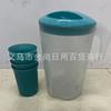 Tetera Pequeña Una Olla Cuatro Tazas Plástico Transparente Mate Taza Medidora para Té de Leche Jarra de Agua Fría Jarra Grande para Bebidas de Restaurante