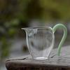 Taza pública espesada resistente al calor, vidrio de borosilicato alto, juego de té para romper té, juego de té de kung fu, taza pública grande para el hogar