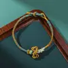 Pulseiras Coloridas de Corda para o Festival do Meio Outono de 2026 em Vários Estilos para Casais, Pulseiras Versáteis Feitas à Mão para Festas, Em Estoque para Atacado