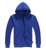 Chalecos DGCY-622 de algodón polar con capucha y cremallera, simples, casuales, ropa para grupo, impresión de logotipo