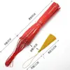 Fleco de Borla de Poliéster DIY de 30 cm, Nudo Chino Resistente a las Arrugas, Varios Colores, Gran Cantidad, Gran Precio, Fleco de Borla Estilo Chino Hecho a Mano