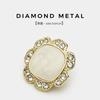 Botón de Metal de Alta Gama Incrustado con Diamantes Cuadrados para Ropa Exterior, Suéter, Top, Traje de Mujer, Botón Versátil de Moda, Botón Ojo de Gato