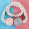 Novo produto spot de duas cores macaroon cortina ímã fivela de alta qualidade madeira algodão acessórios cortina fivela magnética
