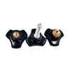 Pin de fábrica Baester mango triangular de baquelita perilla triangular mango industrial interruptor de equipo tornillo de mano