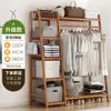 Perchero simple de pie para el dormitorio, herramienta para secar ropa de uso doméstico, estante de almacenamiento, armario multifuncional