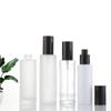 Botella de vidrio para cosméticos, loción en aerosol, crema, conjunto de material de embalaje para cosméticos, fábrica al por mayor