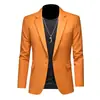 Nuevo Traje Casual para Hombre Talla Grande Traje Ajustado Chaqueta de Traje Vestido de Boda para Hombre Traje de Negocios Chaqueta Occidental Sencilla