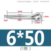Pasador de seguridad de acero inoxidable 304, pasador elástico, pasador de bloqueo, pasador de inserción, pasador cilíndrico M1M1.2M1.5M2M2.5M3M4M5