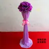 Columna de flores para pasillo de boda nuevo estilo arco de flores decoración de boda accesorios de decoración de pasillo columna de flores guía apertura de ceremonia de flores columna de flores de bienvenida