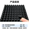 Pés autoadesivos de borracha de silicone ecológicos pretos para mesas, cadeiras, móveis, gabinetes de computador, instrumentos e alto-falantes, proporcionando altura aumentada, antiderrapante, amortecimento e absorção de choque