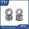TTJ fornecimento direto FMR106ZZ rolamento de flange MR106ZZ tamanho do rolamento 6*10*3 rolamento FMR106