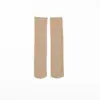 Calcetines Largos Blancos de Terciopelo para Baile de Adultos, de Rodilla, para Primavera/Verano, Calcetines Uniforme JK de Estudiante de Color Caramelo, hasta el Muslo