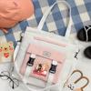 Bolso de hombro para estudiantes de secundaria, bolso de mensajero con hoja de carbón periférica para matar fantasmas, de anime Zhilang, para hombres y mujeres, estudiantes de secundaria.