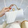 Bolso Clutch de Celebridad para Mujer Banquete Hombro Cruzado Bolso Pequeño con Vestido de Noche Bolso de Mano Vestido de Noche Cheongsam Bolso de Cena