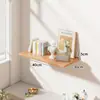 Estante de Pared Oculto de Una Sola Línea Estantería para Libros Colgante de Pared para Sala de Estar Estante Colgante de Pared para Dormitorio