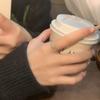 2023 nuevo anillo de estrella de seis puntas exquisito anillo de diamantes flash micro incrustado estrella personalidad dedo índice femenino diseño nicho femenino