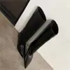 Otoño 2026 Nuevo Estilo Europeo y Americano Sudeste Asiático Cómodos Botas Altas hasta la Rodilla de Tacón Medio Estilo Femenino Elegante Botas de Caña Alta con Estilo