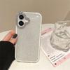 Estojo de Celular Luxuoso com Glitter de Diamante Duas em Uma para Apple 16Pm iPhone15 Anti-Queda 14/13Pro Modelo Feminino