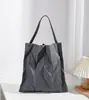 Bolsa Tote Geométrica, Bolsa de Mão, Bolsa de Lona, Design Plissado Geométrico de Ombro Único, Bolsa Plissada, Bolsa de Grande Capacidade para Mulheres