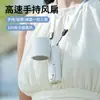 Ventilador de Escritorio 10 Ventilador de Mano Inteligente sin Velocidades Ventilador Portátil para Colgar en el Cuello Nuevo Alta Velocidad 0 Velocidad Pantalla Digital
