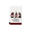 Toalla de Navidad Papá Noel Árbol de Navidad Exportación Transfronteriza Personalizada Dropshipping Toalla de Regalo Trapo de Limpieza de Cocina