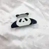 Nuevo Set de Pinzas para el Cabello de Acetato de Panda de Dibujos Animados, Pasadores Lindos para Niña, Pinzas para Flequillo, Dulces Accesorios para el Cabello de Niños