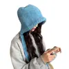 Gorro de punto para mujer, gorro versátil, dulce y elegante, nuevo modelo de otoño e invierno, cálido y versátil, con un lazo casual
