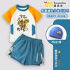 Traje de Baño de Dos Piezas Nuevo 2025 para Niños Transformers Bumblebee Infantil de Secado Rápido Protección Solar Traje de Baño Tendencia para Niños