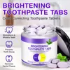 Tabletas de Pasta de Dientes Blanqueadora Reparadora de Color Transfronteriza OEM Eliminación de Manchas Amarillas Ópticas Protección de Encías Anti-Caries Aliento Fresco Tabletas de Enjuague Bucal Personalización