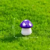 Micro-paisaje de Musgo Creativo Colorido Simulación Pequeños Hongos Jardinería Paisajismo Materiales Decorativos DIY Accesorios Pequeños Adornos