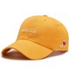 Gorra con Letra Bordada para Hombre, Gorra Casual Versátil, Algodón, Copa Suave, Sombrero para el Sol, Moda Simple y Fresca para Mujer, Gorra de Béisbol