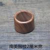 Anillo de ébano de palo de rosa para hombres y mujeres