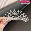 Pente de Cabelo Coroa de Princesa Infantil Festa Show Performance Adorno de Cabeça Pente Coroa de Noiva Adorno de Cabeça Coroa de Aniversário de Bebê