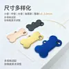 Placas de Identificación para Perros Grabadas con Láser Oxidado, Placas Metálicas para Mascotas, Placas de Identificación para Gatos y Perros, Fuente de Fábrica para Grabado de Logos