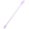 Espátula colher de silicone mini dupla face espátula pontuda dupla face ferramenta para pão geleia panificação raspador da parede interna de frasco cosmético colher