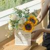 Girassol Buquê de flores falsas Simulação de móveis de flores Sala de estar Mesa de jantar Floricultura Ornamentos de flores decorativas em estilo ins Flores secas para quarto