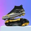 Nuevos zapatos de fútbol para hombre 2025 niños y niñas tf zapatos de entrenamiento de tachuelas rotas para niñas de primaria ag zapatos de fútbol de tachuelas largas