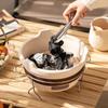 Fogão de chá em casa forno interno conjunto completo Pote japonês Bule de chá Bule fogão de cerâmica fogão de carbono fogão de borda forno de carbono
