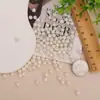 Anillo Separador de Perlas de Imitación Estilo Japonés Lindo Retro Acrílico DIY Pendientes Joyería Funda de Teléfono Móvil Pieza de Perla