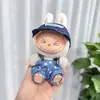 Solo ropa] la primera y segunda generación Labubu muñeco tela tela colgante correa falda sentada fiesta ángel lazo adorable