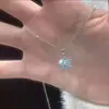 Colar de Floco de Neve para Mulheres, Design de Luxo Leve de Nicho de Alta Qualidade, Corrente Fresca para Clavícula, Moda Ins Versátil Presente de Dia dos Namorados