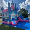 Fabricante de Castelos Infláveis para Comércio Exterior Infantil, Pula-Pulas, Trampolins Infláveis de Pulo, Cama Elástica Inflável com Tema de Desenho Animado de Gelo e Neve