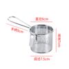Colador de acero inoxidable 304 para olla caliente con gancho, base para sopa, cuchara para fideos, filtro de malla