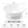 Kaibaiya tazón de melamina imitación porcelana cuerno de vaca plástico tazón para sopa de fideos de res tazón para wontons tazón para sopa de fideos comercial