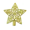 Placa de Luz Plana para Pintura de 20 cm Estrella Superior para Árbol de Navidad Herramienta Manual con Estrella de Cinco Puntas Decoraciones de Árbol de Navidad Colgante de Estrella