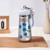 Nova Caneca Térmica Mini Estilosa com Revestimento de Titânio, Compacta de Luxo Leve, Garrafa de Água para Presente de Escritório, Caneca de Titânio de Bolso Impressa para Uso ao Ar Livre