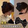 Pinza de tiburón con clip de lazo de doble cara tamaño grande sensación de alta gama Pinza para el pelo de网红 (influencer) Pinza de tiburón para mujer Accesorios para el cabello al por mayor