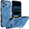 Aplicável à capa de celular Apple 18 com suporte magnético dois em um capa protetora de celular à prova de queda capa de celular iphone18pm
